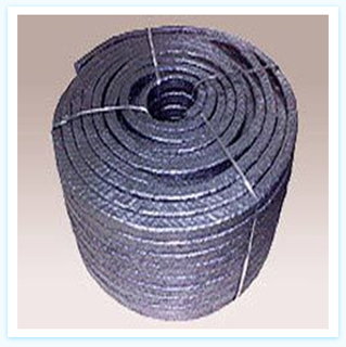 White And Gray Asbestos Graphite Packing Rope Manufacturer